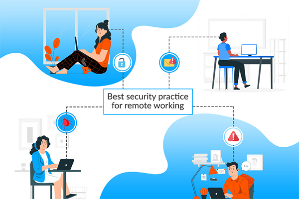 Best security practices for remote working